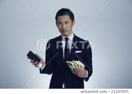 A man with a bunch A man with a bunch 21207001