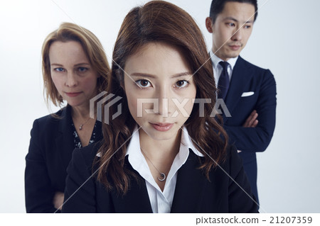Business Person White Back Business Person White Back 21207359