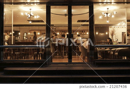 Stylish restaurant 21207436
