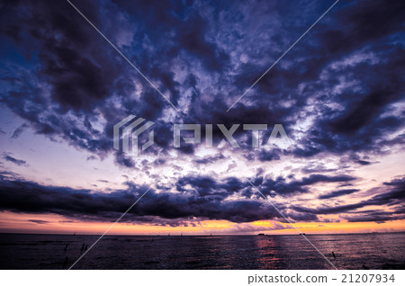 日落的天空 21207934