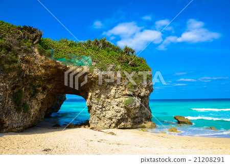 日本沖繩宮古島沙灘 21208291