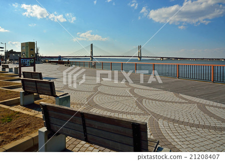 Choshi walking: riverside park 21208407