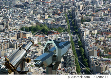 The city skyline at daytime. Paris, France. The city skyline at daytime. Paris, France. 21208515