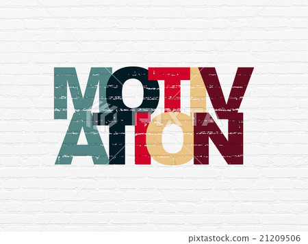Business concept: Motivation on wall background Business concept: Motivation on wall background 21209506