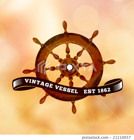 Composite image of vintage rudder Composite image of vintage rudder 21210057