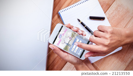 Composite image of online dating app 21213550