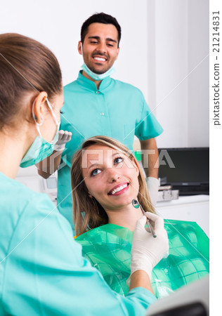 doctor and positive patient at clinic doctor and positive patient at clinic 21214831