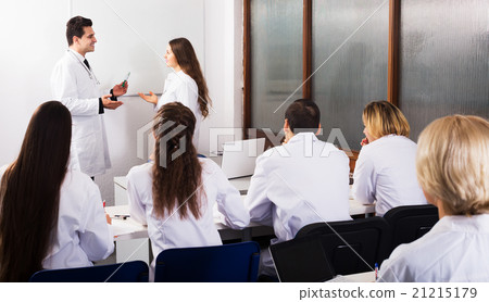 Scientists at training courses Scientists at training courses 21215179