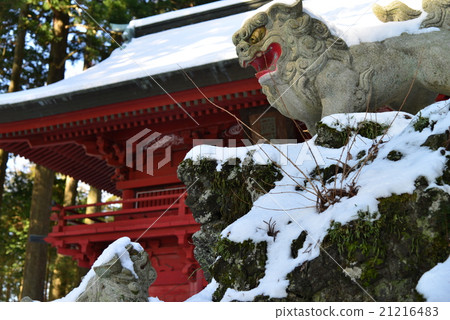 Ukima-Asama神社，親子的監護犬 21216483