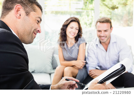 Young couple ready to buy new house Young couple ready to buy new house 21220980