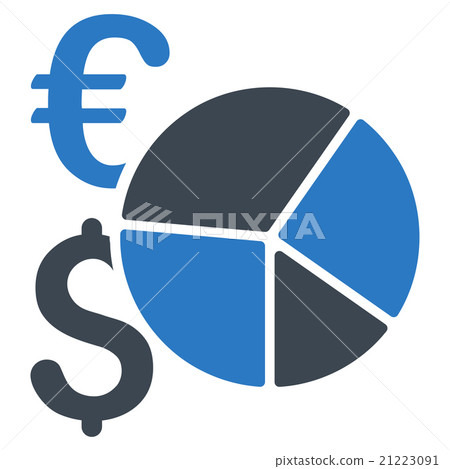 Financial Pie Chart Icon Financial Pie Chart Icon 21223091