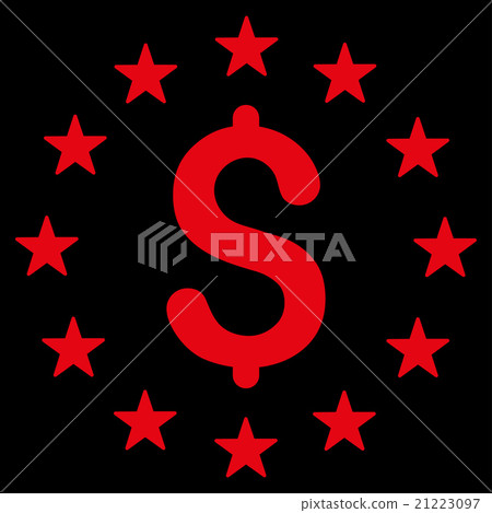 Dollar Stars Icon Dollar Stars Icon 21223097