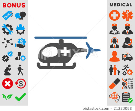 Emergency Helicopter Icon Emergency Helicopter Icon 21223098