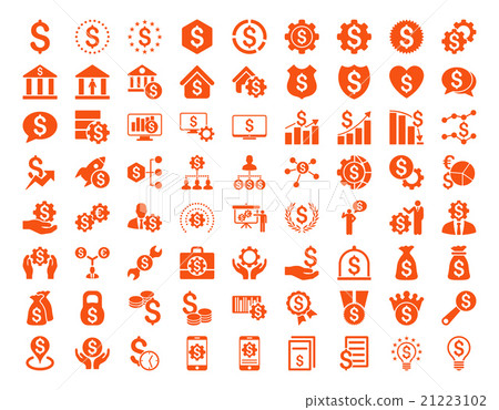 Financial Business Icon Set Financial Business Icon Set 21223102