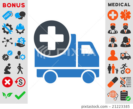 Medical Delivery Icon 21223385