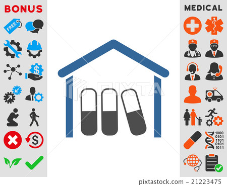 Drugs Garage Icon 21223475