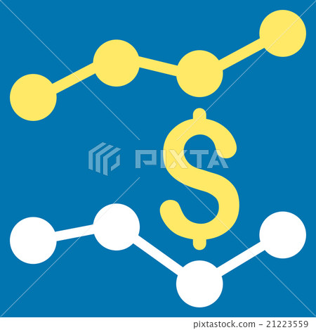 Financial Trends Icon Financial Trends Icon 21223559
