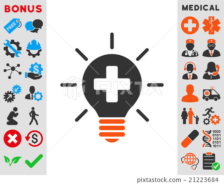 Medical Lamp Icon 21223684