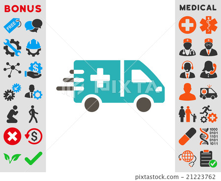 Emergency Car Icon Emergency Car Icon 21223762