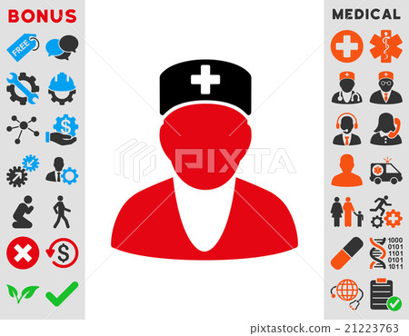 Medic Flat Icon Medic Flat Icon 21223763