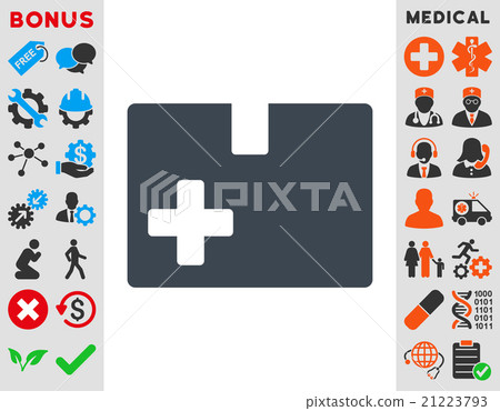 Medical Box Icon 21223793