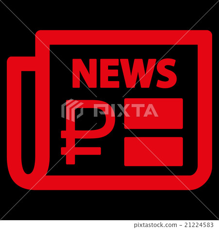Rouble Financial News Icon Rouble Financial News Icon 21224583