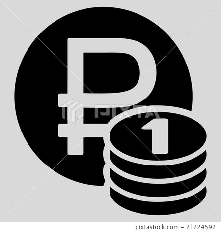 Rouble Coins Icon Rouble Coins Icon 21224592