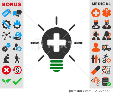 Medical Lamp Icon 21224658