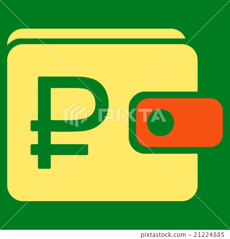 Rouble Purse Icon 21224885