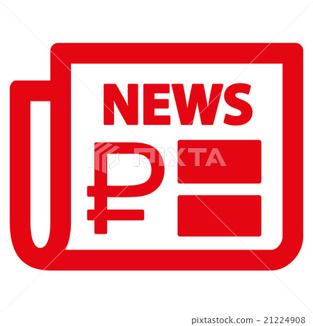 Rouble Financial News Icon Rouble Financial News Icon 21224908