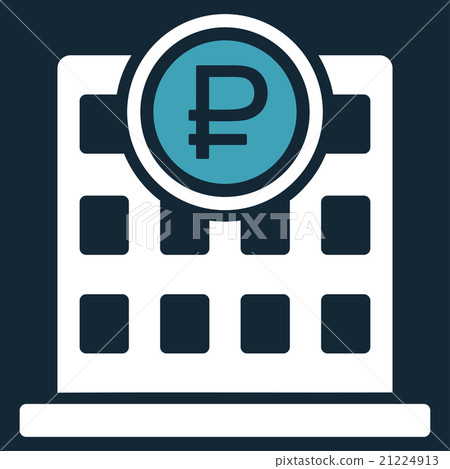 Rouble Bank Office Icon 21224913
