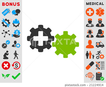 Medical Process Icon Medical Process Icon 21224914