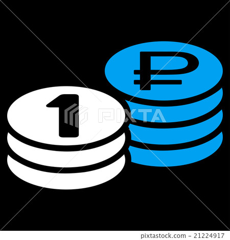 Rouble Coin Stacks Icon 21224917