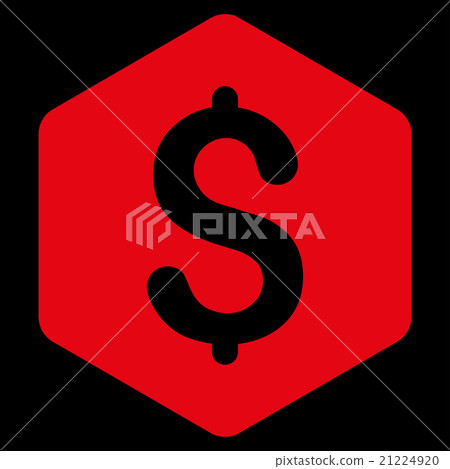 Dollar Hexagon Icon Dollar Hexagon Icon 21224920