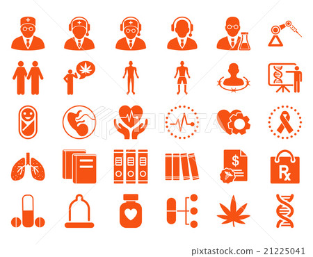 Medical Icon Set 21225041
