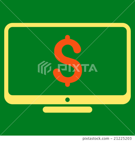 Financial Monitoring Icon Financial Monitoring Icon 21225203