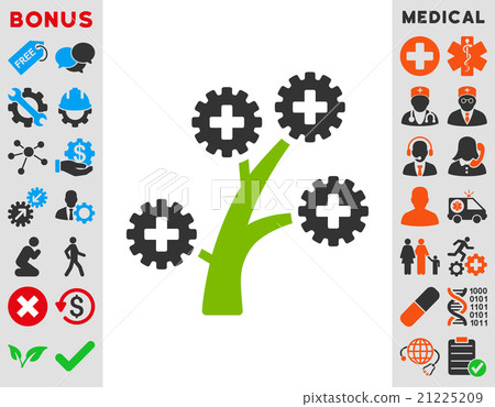 Medical Technology Tree Icon Medical Technology Tree Icon 21225209