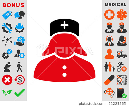 Nurse Flat Icon Nurse Flat Icon 21225265