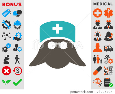Medical Nurse Head Icon 21225792