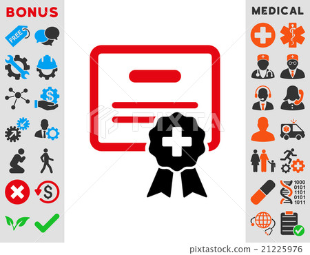 Medical Certification Icon 21225976