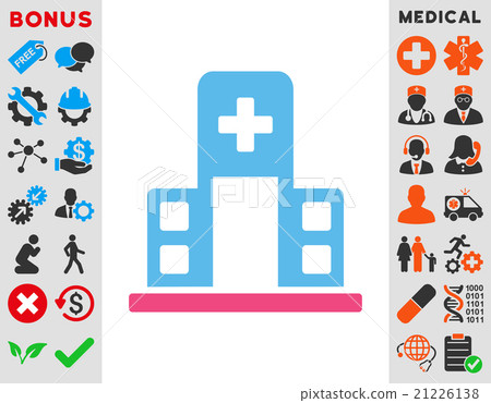 Hospital Building Icon Hospital Building Icon 21226138
