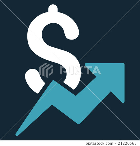 Dollar Growth Icon Dollar Growth Icon 21226563