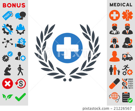 Health Care Embleme Icon Health Care Embleme Icon 21226567