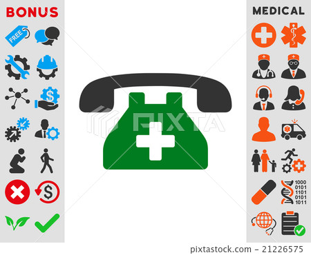 Clinic Phone Icon Clinic Phone Icon 21226575