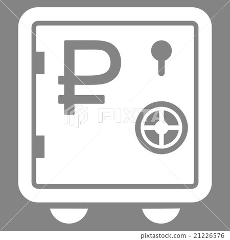 Rouble Bank Safe Icon Rouble Bank Safe Icon 21226576