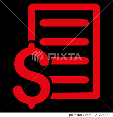 Contract Flat Icon Contract Flat Icon 21226630