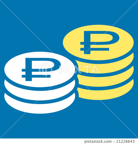 Rouble Coin Stacks Icon Rouble Coin Stacks Icon 21226643