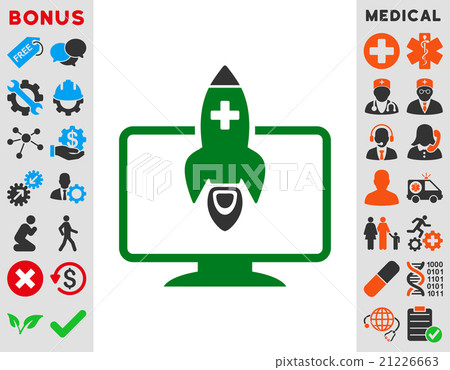 Medical Startup Icon Medical Startup Icon 21226663