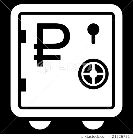 Rouble Bank Safe Icon Rouble Bank Safe Icon 21226721