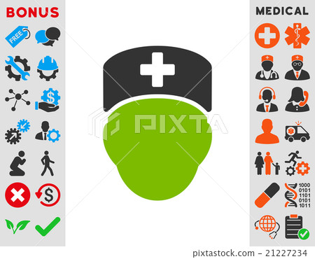 Doctor Head Icon 21227234